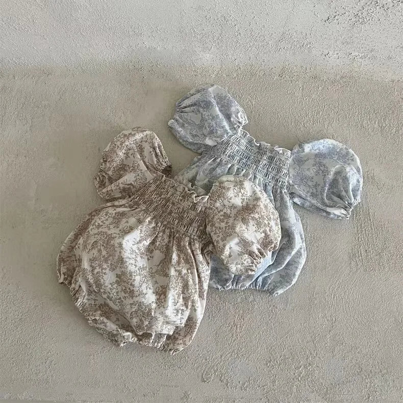 Sugar Bloom Puff Romper