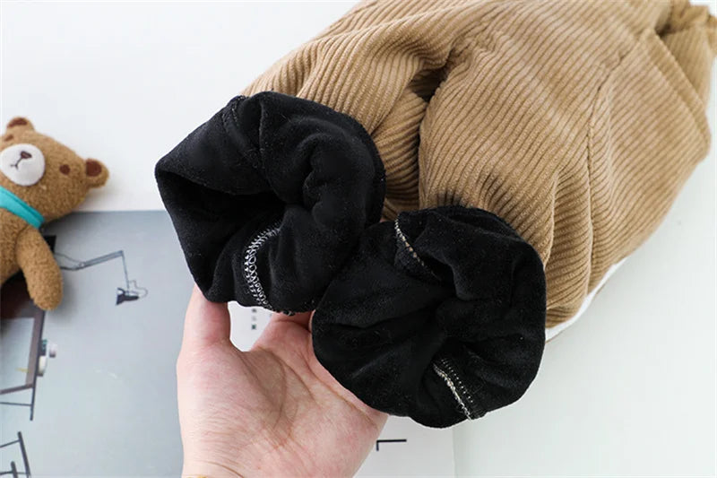 Baby Bear Sweater & Corduroy Pants Outfit