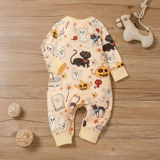 Tiny Boo – Baby Halloween Jumpsuit