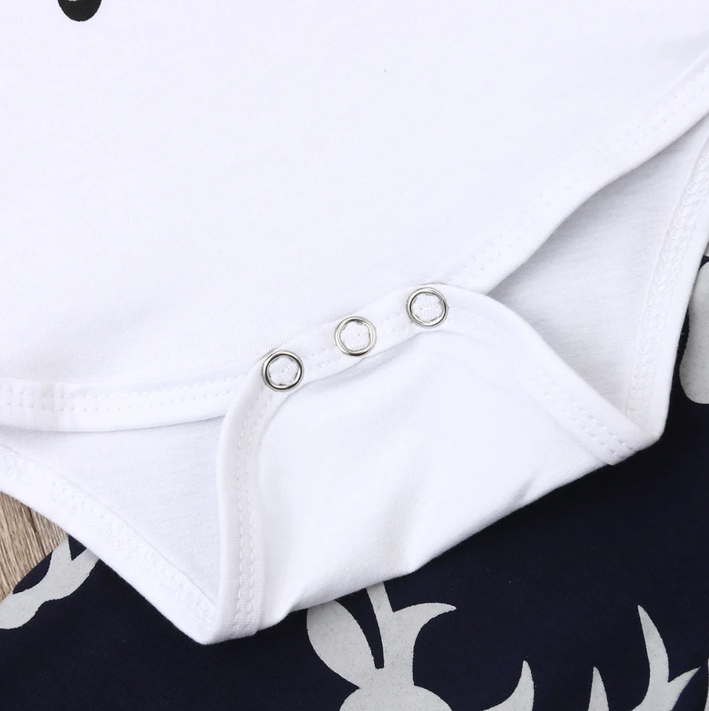 Christmas 3 Piece Baby Boy Outfit