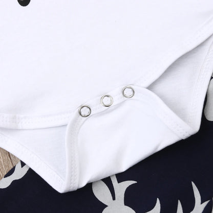 Christmas 3 Piece Baby Boy Outfit