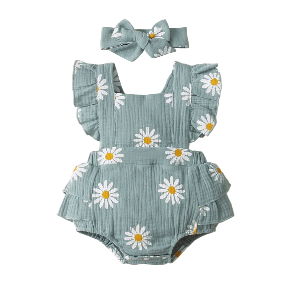 Daisy Baby Romper