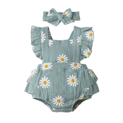 Daisy Baby Romper