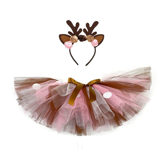 Christmas Reindeer Tutu Outfit