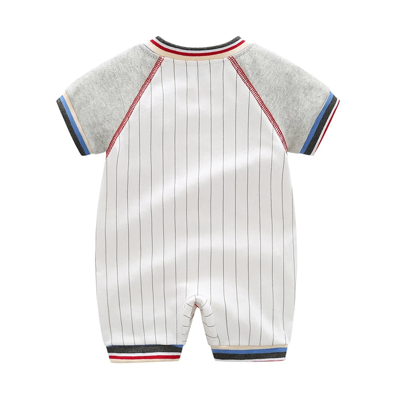 Little All Star Cotton Baseball Romper