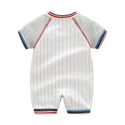 Little All Star Cotton Baseball Romper