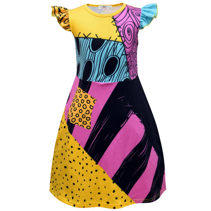 Sally -The Nightmare Before Christmas Dress