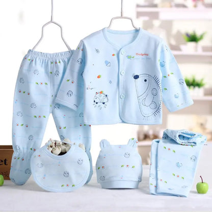 Sweet Beginnings 5 Piece Baby Clothing Set