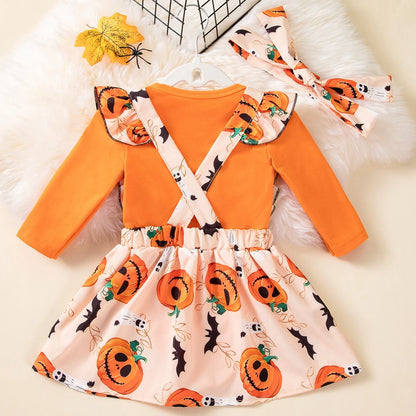 Pumpkin Patch Princess – Baby Halloween Dress