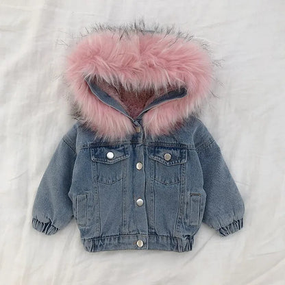 Luxury Winter Denim Jacket