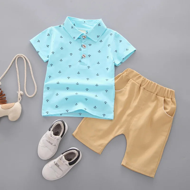 Boys Summer T-Shirt & Shorts Set