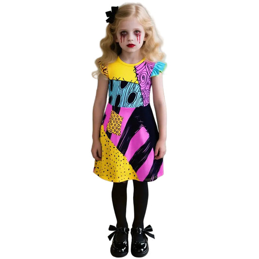 Sally -The Nightmare Before Christmas Dress