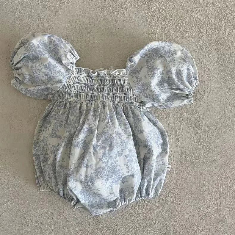 Sugar Bloom Puff Romper