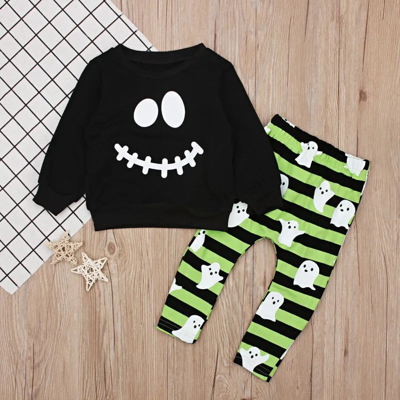Toddler Smiley Outfit – 2-Piece Set
