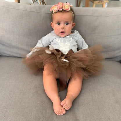 Polka Dot Reindeer Tutu