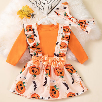 Pumpkin Patch Princess – Baby Halloween Dress