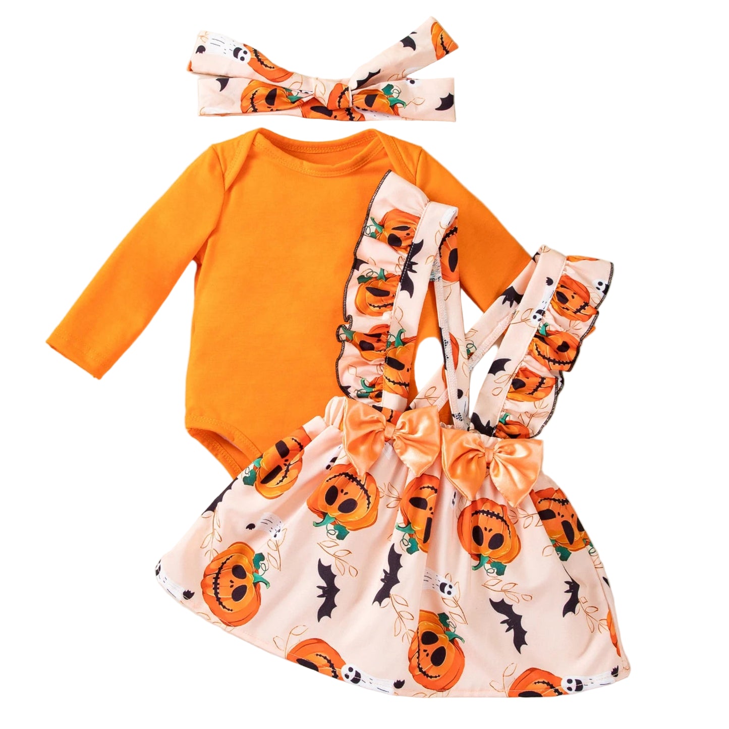 Pumpkin Patch Princess – Baby Halloween Dress
