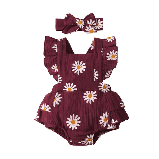 Daisy Baby Romper