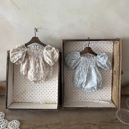 Sugar Bloom Puff Romper