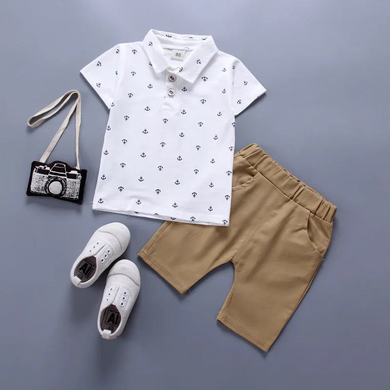Boys Summer T-Shirt & Shorts Set