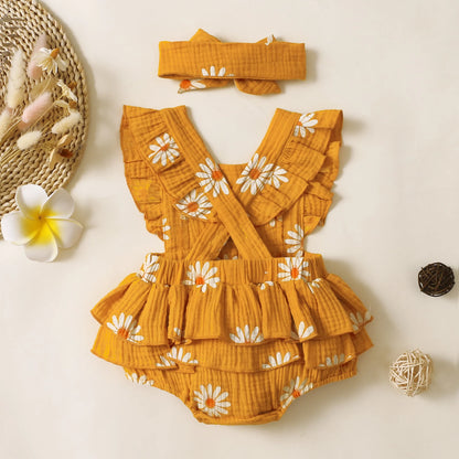 Daisy Baby Romper
