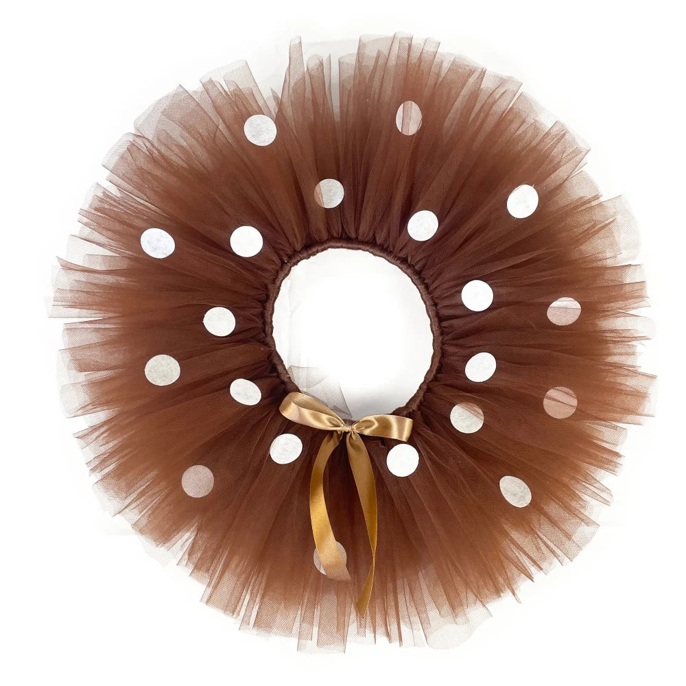 Polka Dot Reindeer Tutu