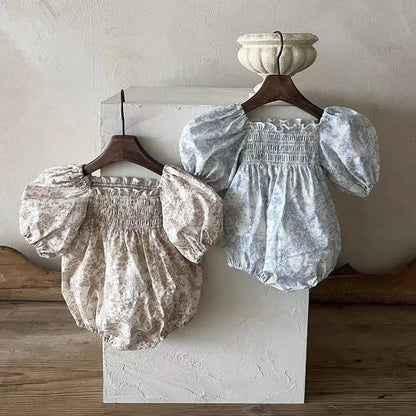 Sugar Bloom Puff Romper