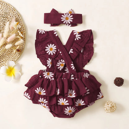 Daisy Baby Romper