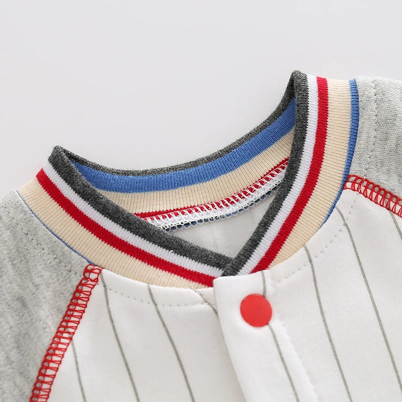 Little All Star Cotton Baseball Romper