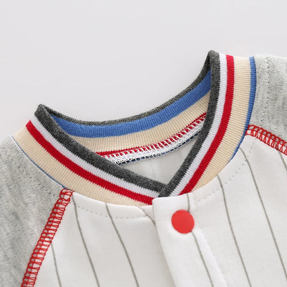 Little All Star Cotton Baseball Romper