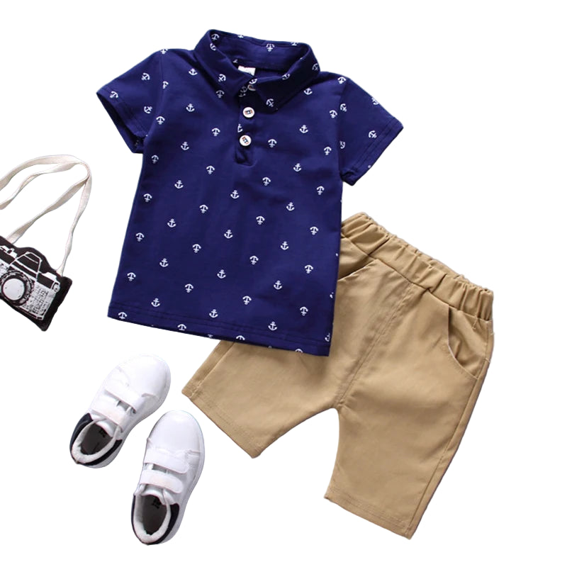 Boys Summer T-Shirt & Shorts Set