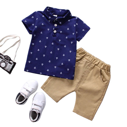 Boys Summer T-Shirt & Shorts Set