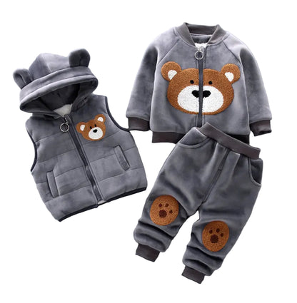Warm Hugs Baby Hoodie and Pant Set
